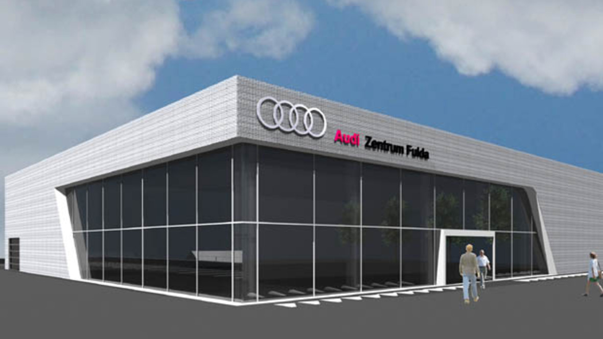 Audi Zentrum Fulda Atzert & Weber Fulda Grundsteinlegung für Audi-Zentrum Fulda - autohaus.de