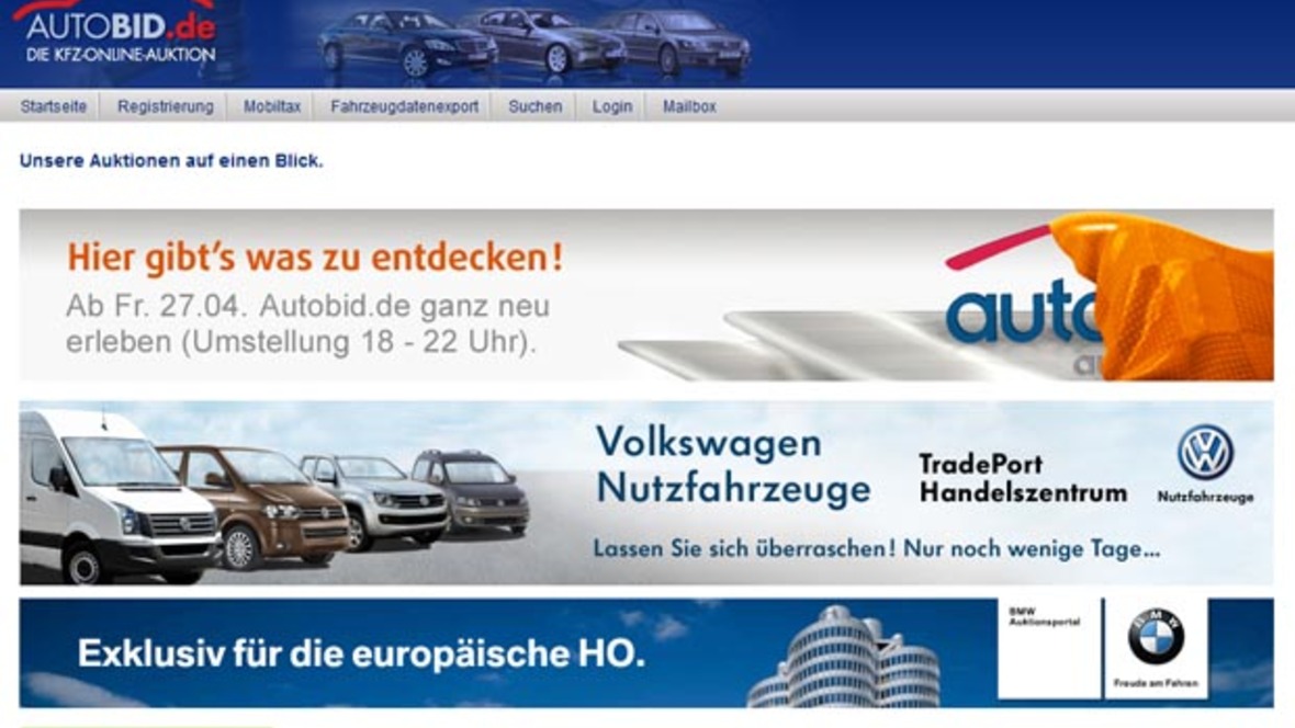 Auktion & Markt Ag Autobid De www.autohaus.de