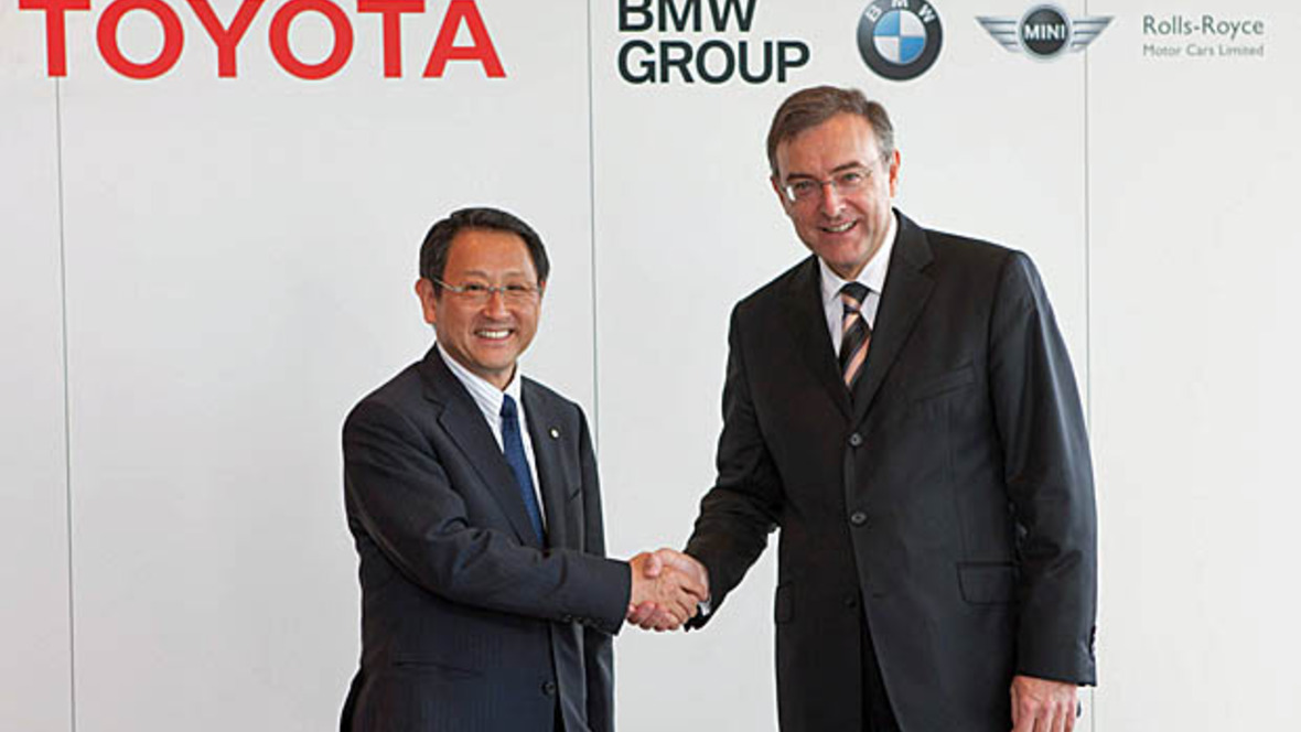 Akio Toyoda und Norbert Reithofer