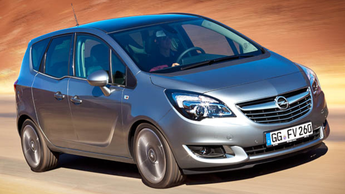 Opel meriva a рестайлинг