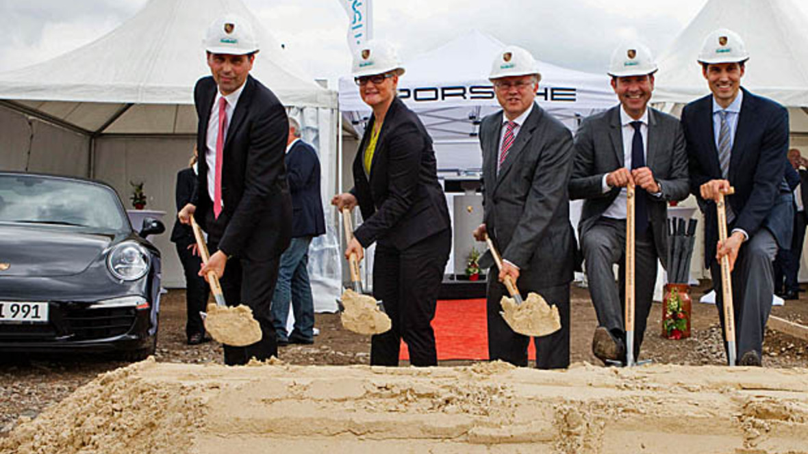 Spatenstich Porsche Zentrum Bad Homburg