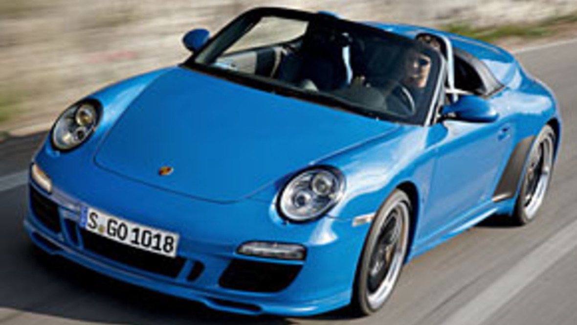 Sondermodell Porsche 911 Speedster In Limitierter Auflage Autohaus De