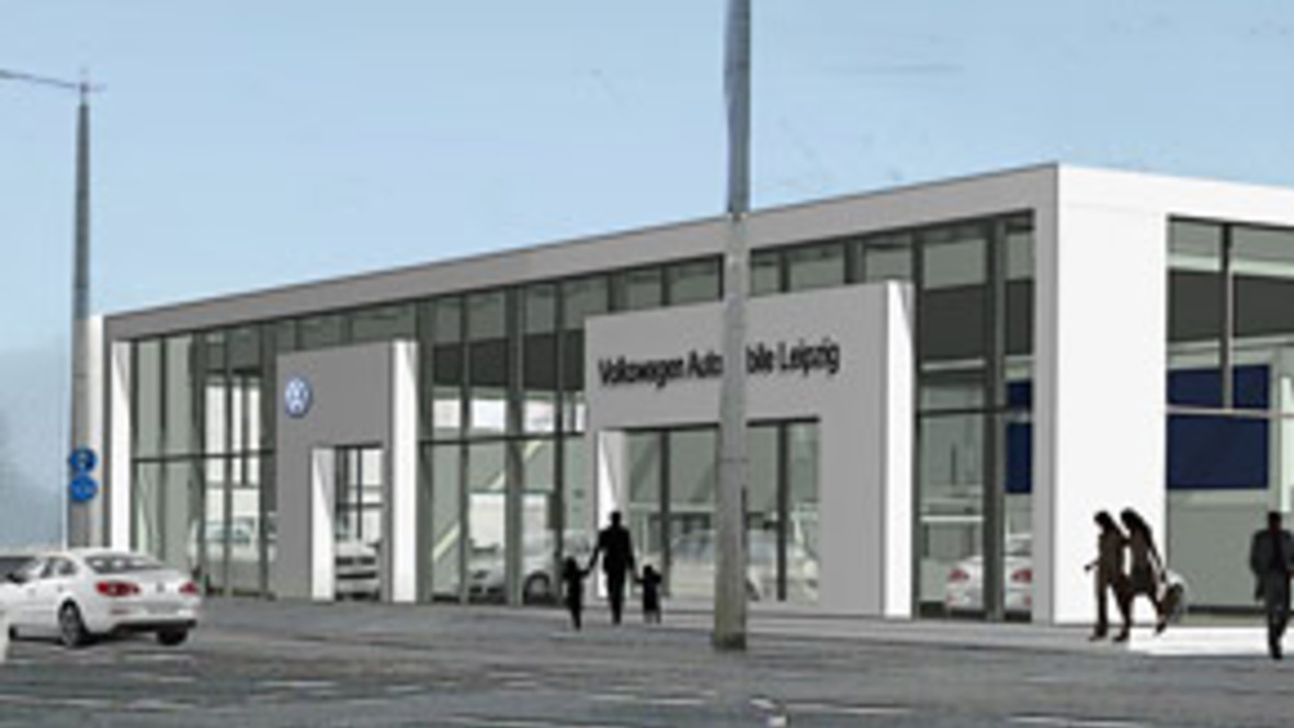 Leipzig Vw Baut Ersten Retail Betrieb Im Neuen Design Autohaus De