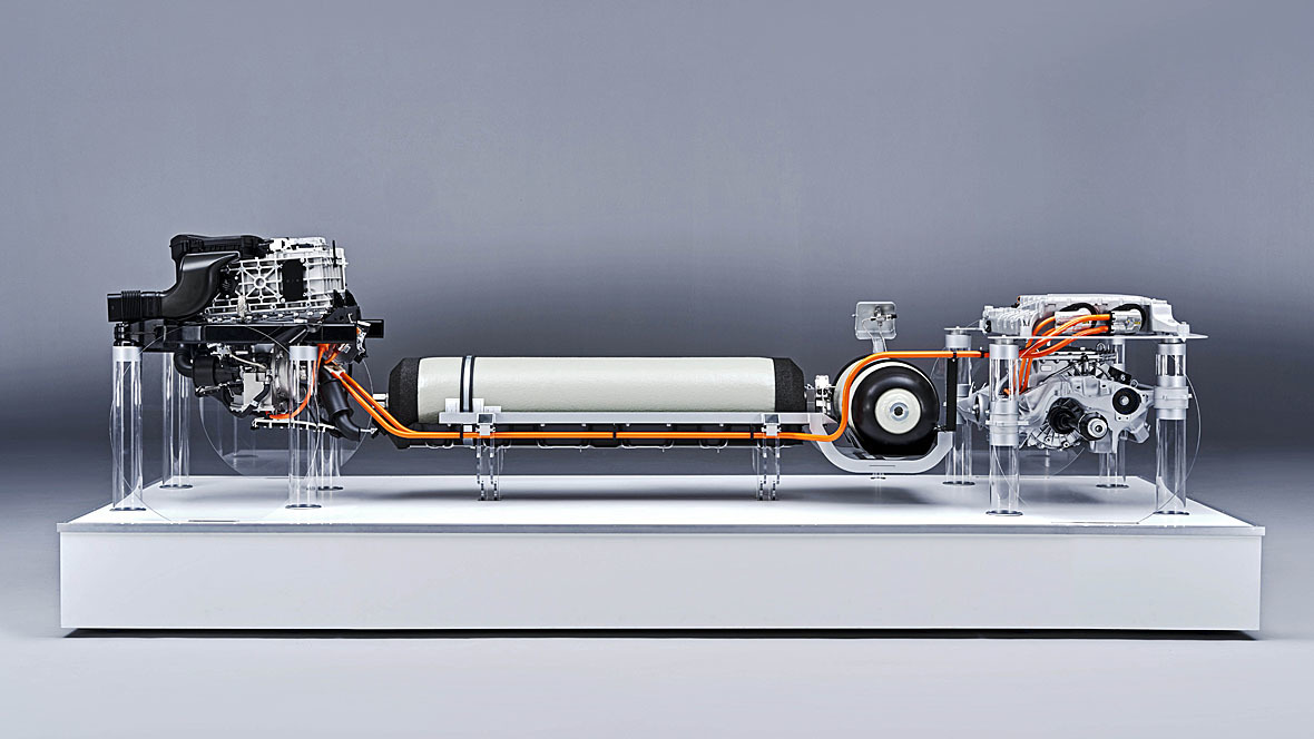 BMW iHydrogen Antriebsstrang