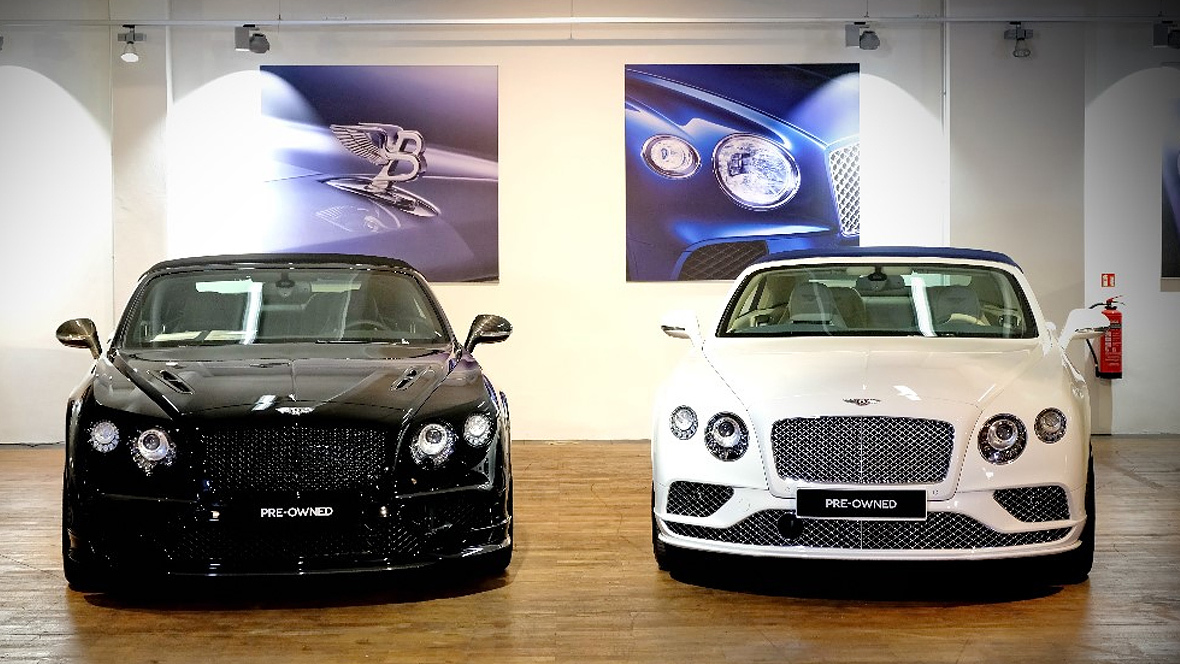 Bentleys aus der Wollfabrik