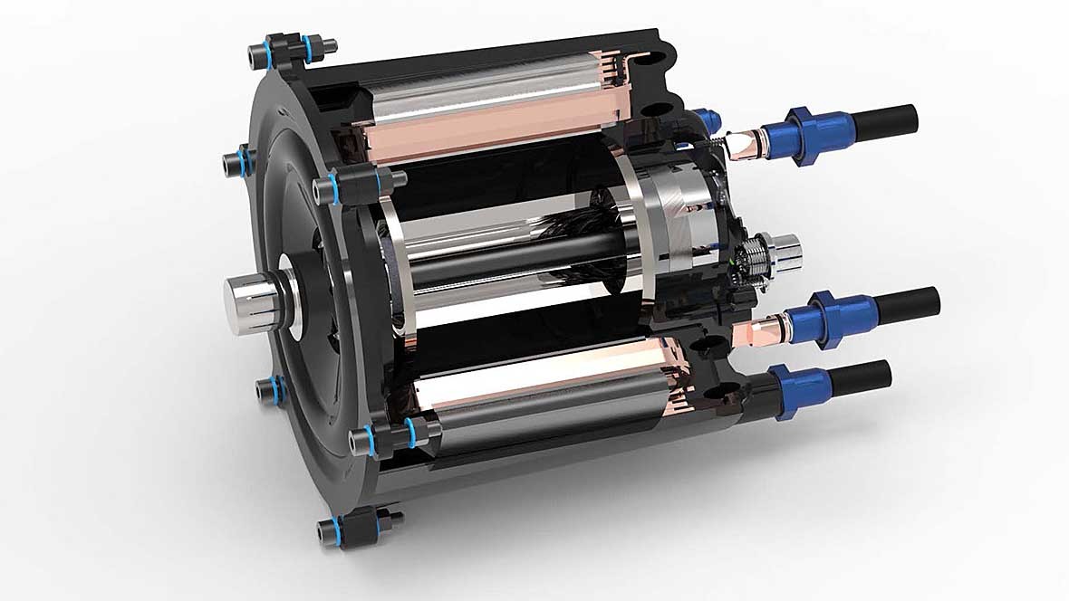 Plastikmotor für E-Autos
