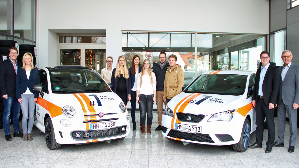 Autohändler Fischer TopNachwuchs aus autohaus.de