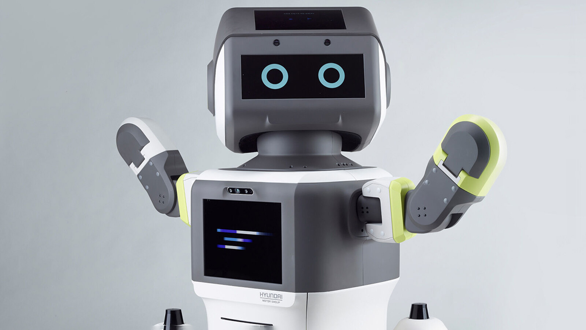 Hyundai Roboter im Showroom