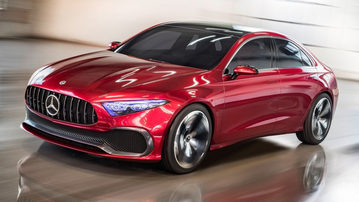 Concept A Sedan Mercedes Gibt Ausblick Auf A Klasse Autohaus De