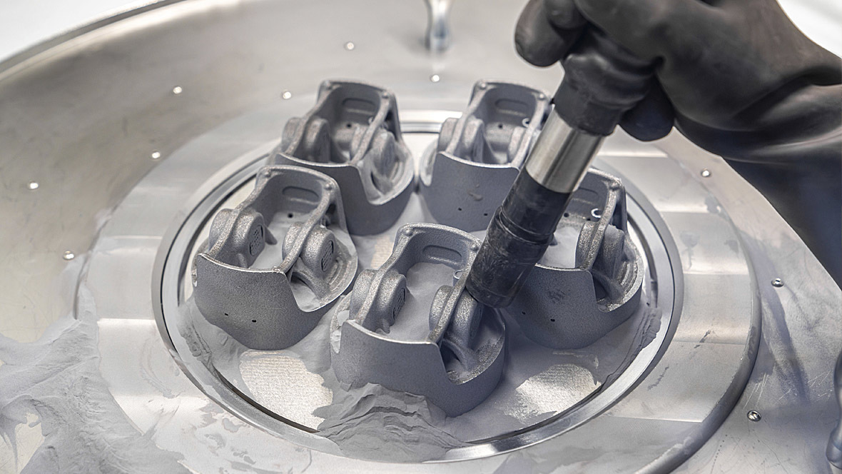 Porsche Mahle Kolben 3D-Drucker