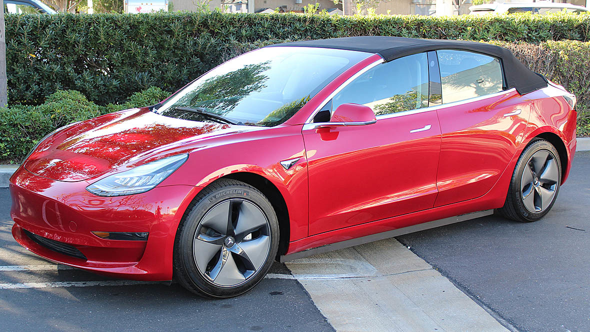 Tesla Model 3 Cabrio Newport Convertible Engineering