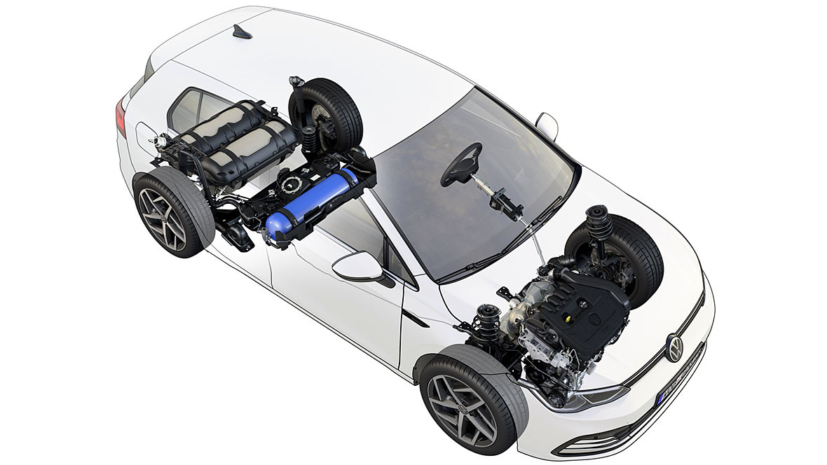 VW Golf 8 TGI (2021)
