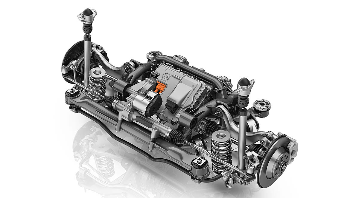 ZF Innovationsfahrzeug VW Touran