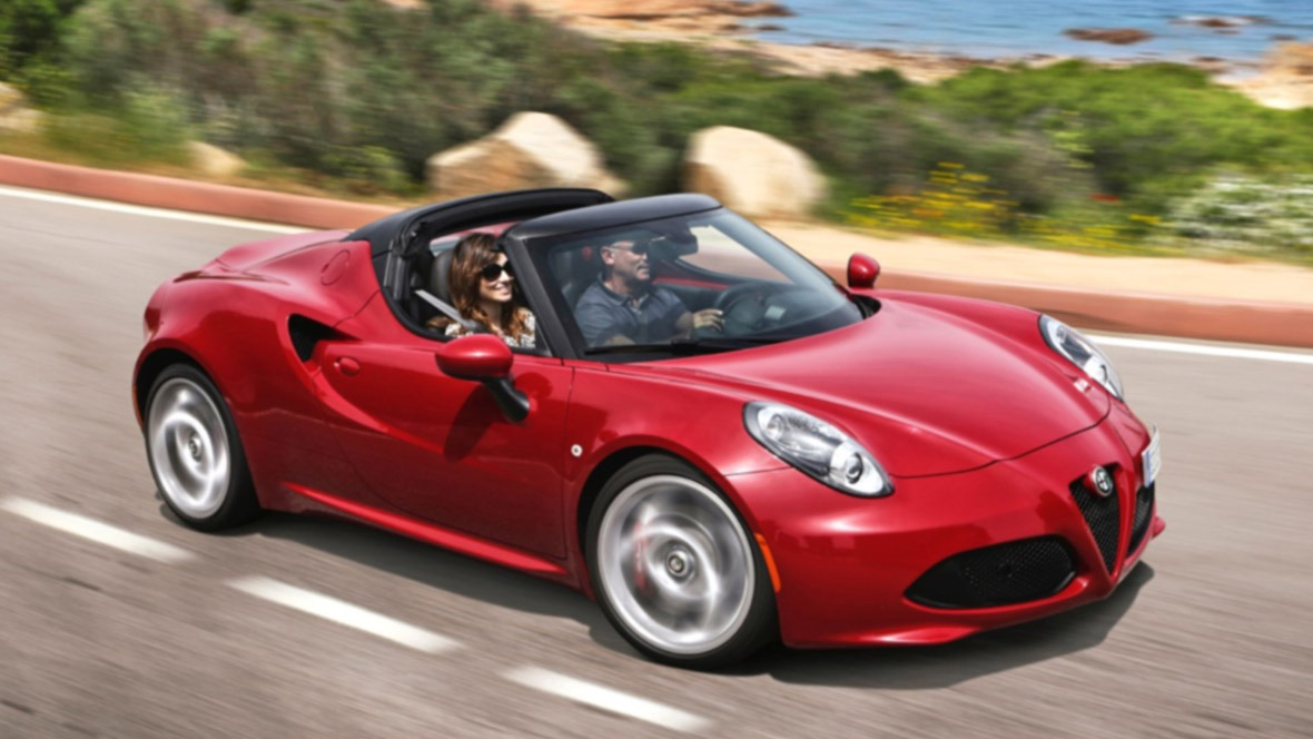 Fahrbericht Alfa 4c Spider Hut Ab Zum Sonnentanz