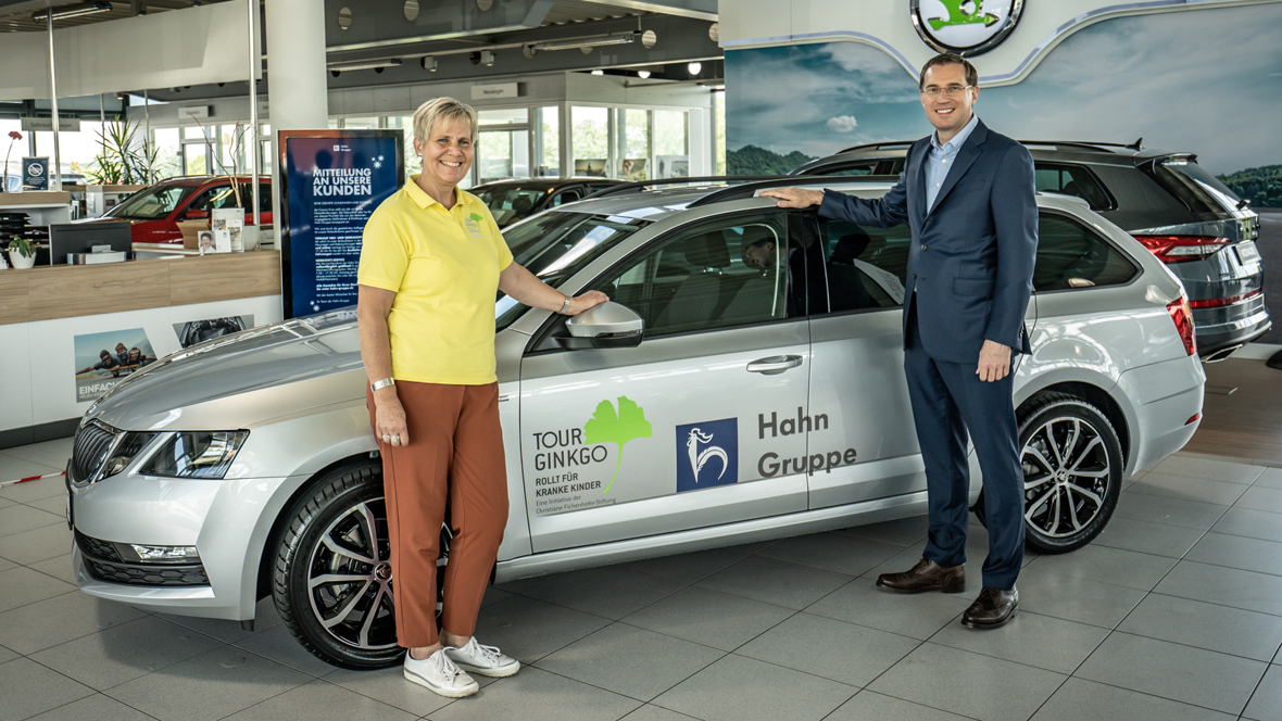 Fur Guten Zweck Hahn Gruppe Unterstutzt Erneut Tour Ginkgo Autohaus De